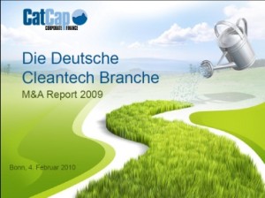 Die deutsche Cleantech Branche CatCap