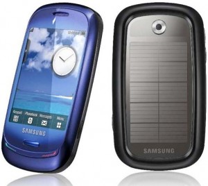 Solar-Handy Blue Earth Foto von Samsung Cleanthinking.de