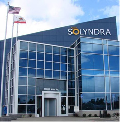 Solyndra Kalifornien Dünnschicht-Solarzellen