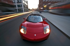 Tesla Outside