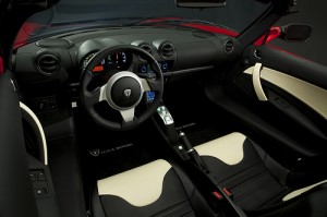 Tesla Roadster Inside
