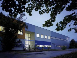 daemmerlichtfoto_ersol_zentrale Zentrale der ersol Solar Energy AG