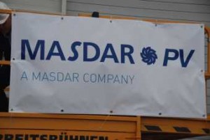 Masdar PV Solarunternehmen Dünnschicht Ichtershausen