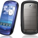 Solar-Handy Samsung Blue Earth Foto: Engagdget Mobile