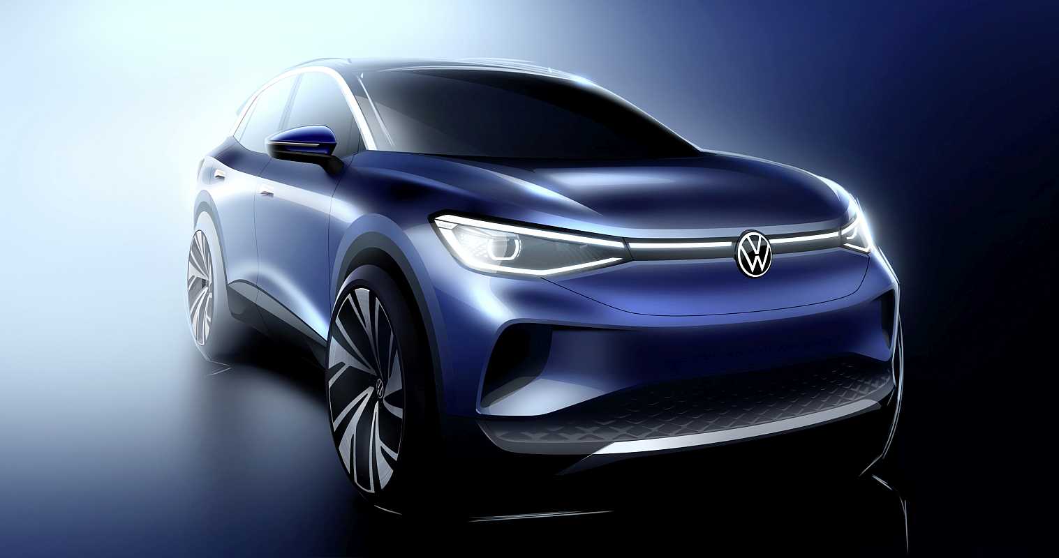 Exterieur der seriennahen Designstudie des VW ID.4