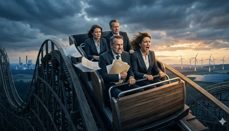 Achterbahn Katherina Reiche Energiepolitik Sustainable Economy Summit