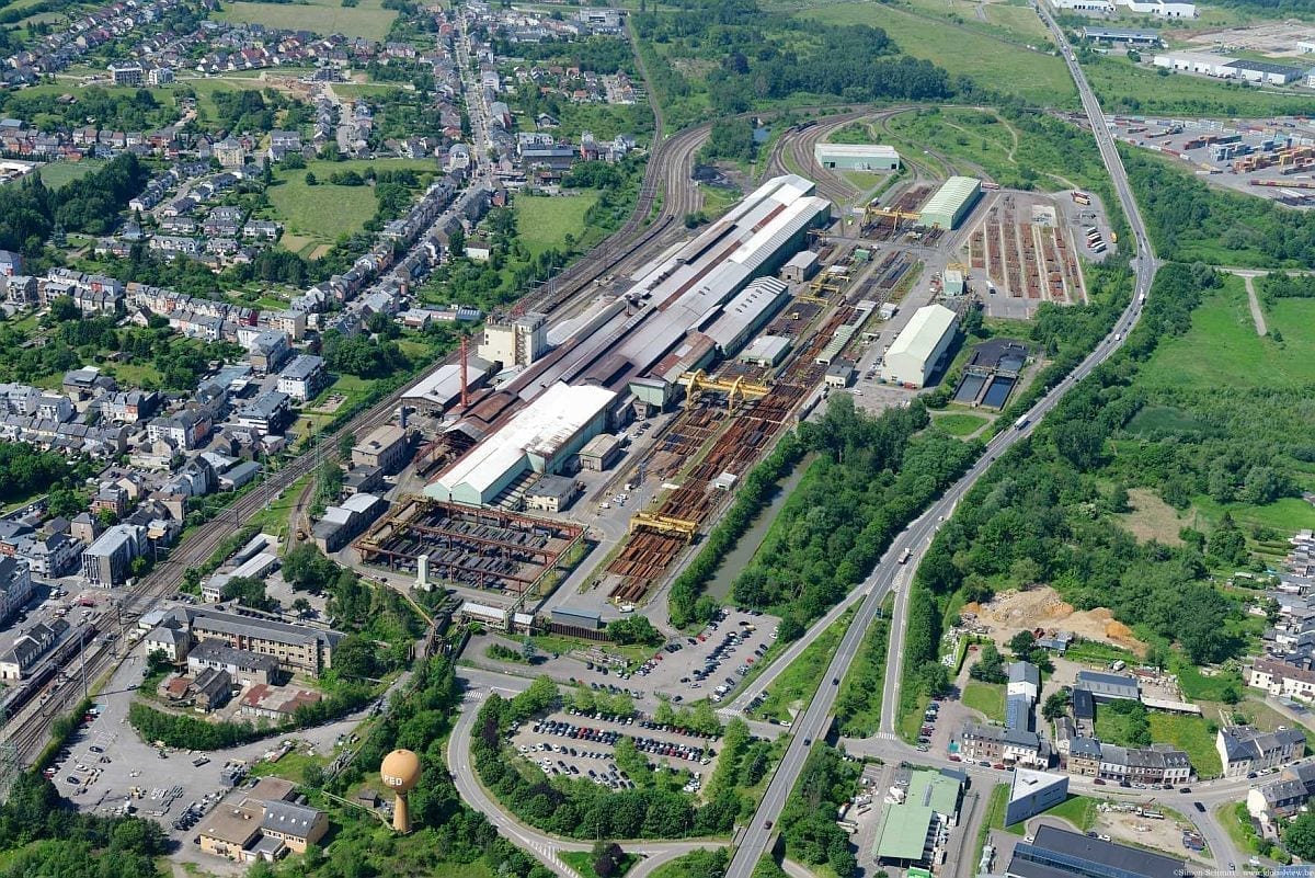 ArcelorMittal Stahlwerk Luxemburg CO2-Emissionen