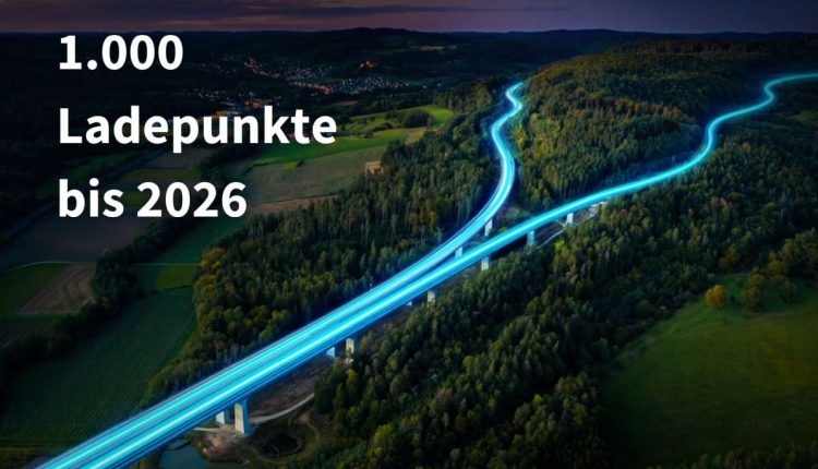 Autobahn GmbH 1.000 Ladepunkte bis 2026