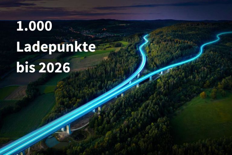 Autobahn GmbH 1.000 Ladepunkte bis 2026
