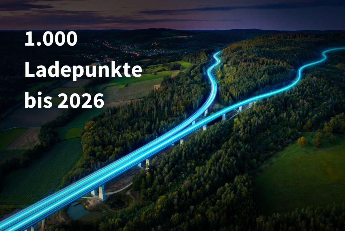 Autobahn GmbH 1.000 Ladepunkte bis 2026