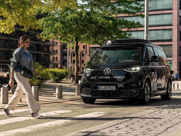 Autonome MOIA Fahrzeuge ID.Buzz AD Ridepooling
