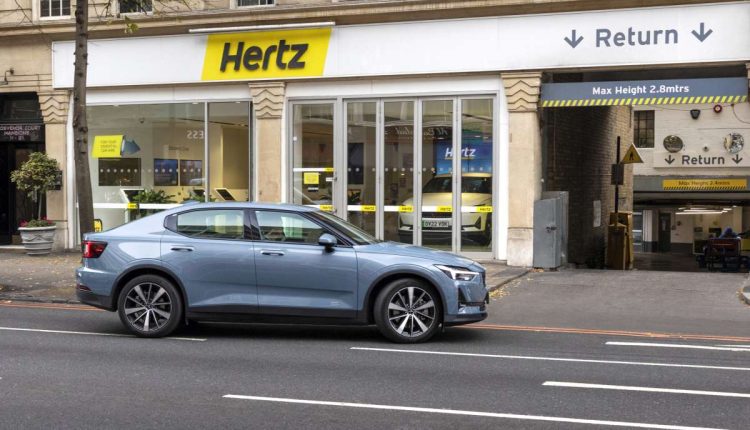 Autovermieter Hertz Uber Elektroauto-Flotte