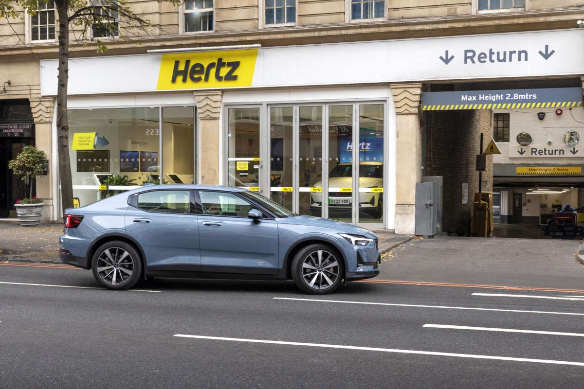 Autovermieter Hertz Uber Elektroauto-Flotte