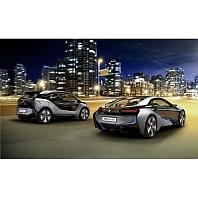 Elektroauto BMW i3 und Hybridsportwagen BMW i8