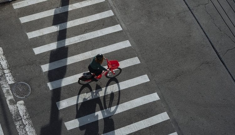 JUMP Bike von Uber ist ein weiterer Bike-Sharing-Service in Berlin.