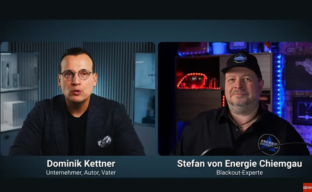 Blackout-Experte Outdoor Chiemgau im Interview bei Kettner Edelmetalle - eine Analyse der Methoden der Angst.