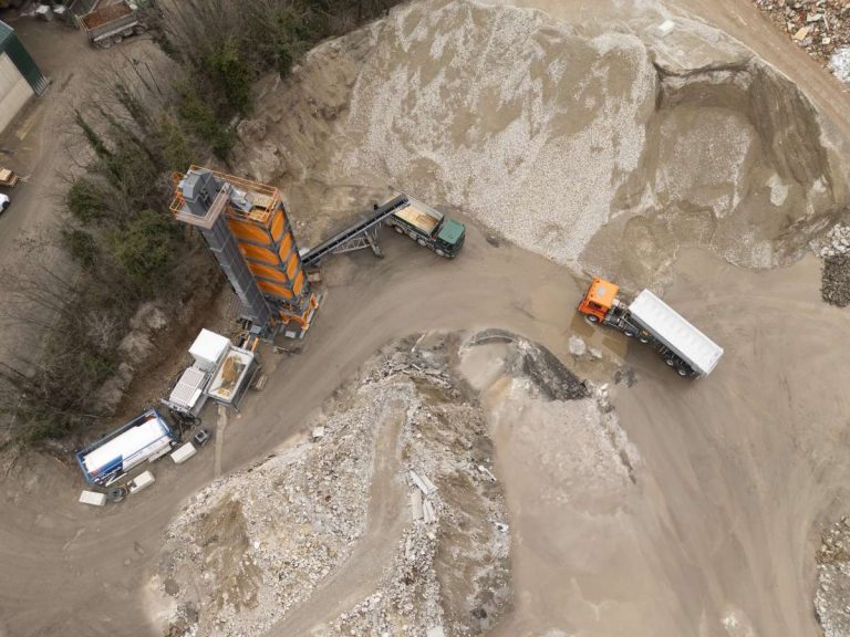 Recyclingbeton zur Kohlenstoffentfernung