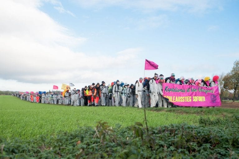 Braunkohle-Ausstieg Ende Gelände Energieerzeugung Klimaschutz
