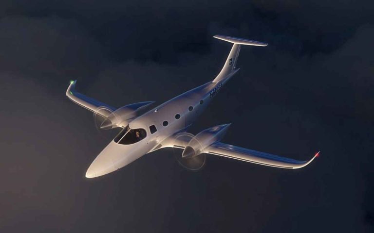 Bye Aerospace Cleantech-Startup Elektroflugzeug eFlyer 800