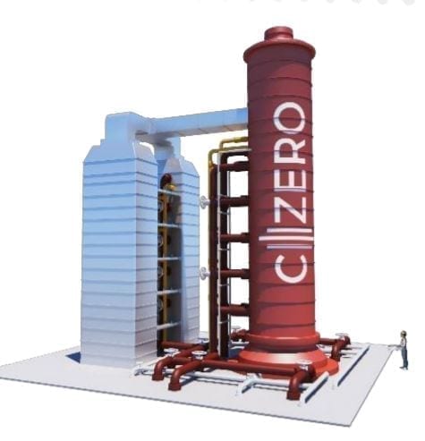 C-Zero Methan-Pyrolyse: sechs Tonnen Wasserstoff pro Tag. Cleantech-Startup