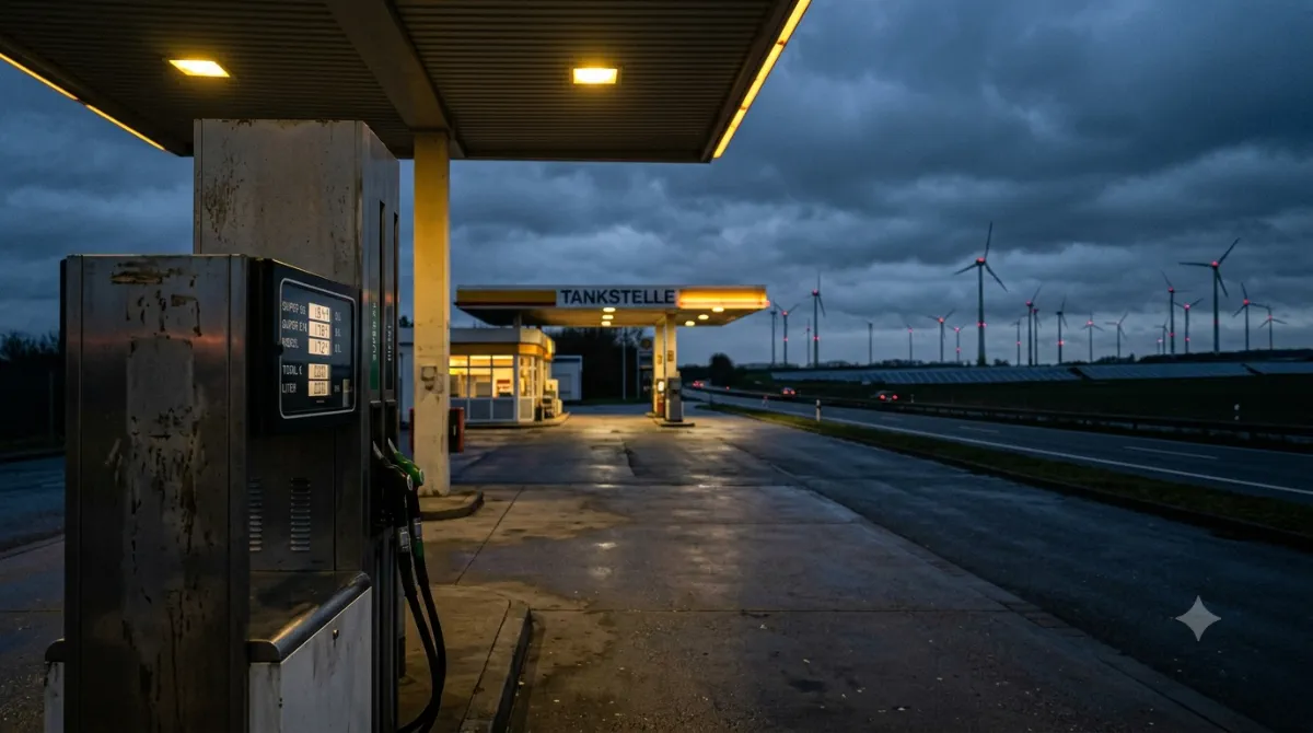 CO2-Preis einfrieren Tankstelle