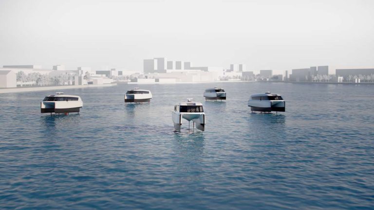 Candela P-12 Elektrofähre Hydrofoil Stockholm
