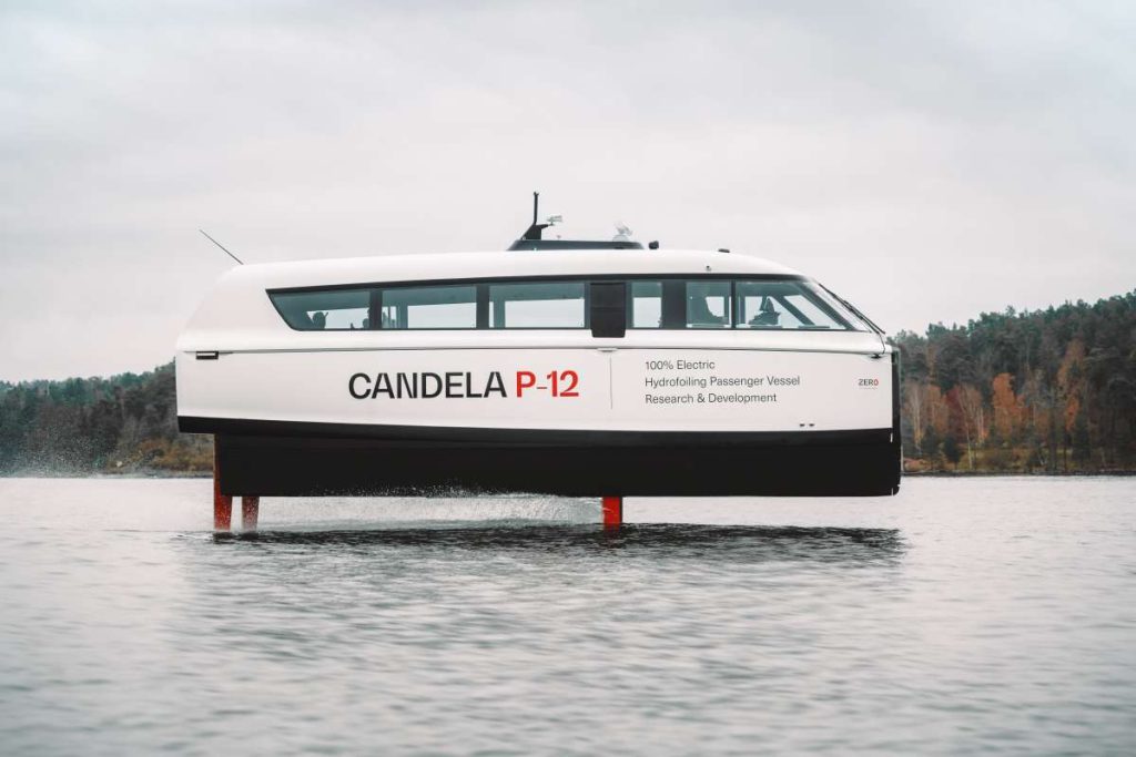 Hydrofoil-Fähre Candela P-12 Stockholm