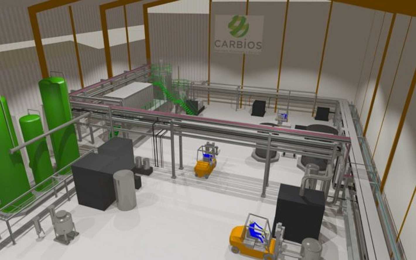 PET-Recycling-Anlage Carbios Demonstrationsanlage