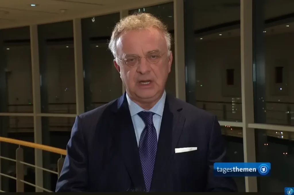 Christian Kullmann Evonik CEO Tagesthemen