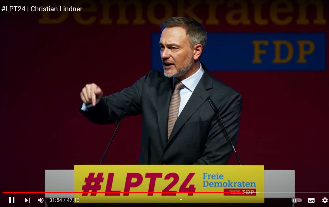 Christian Lindner Klimaschutzgesetz