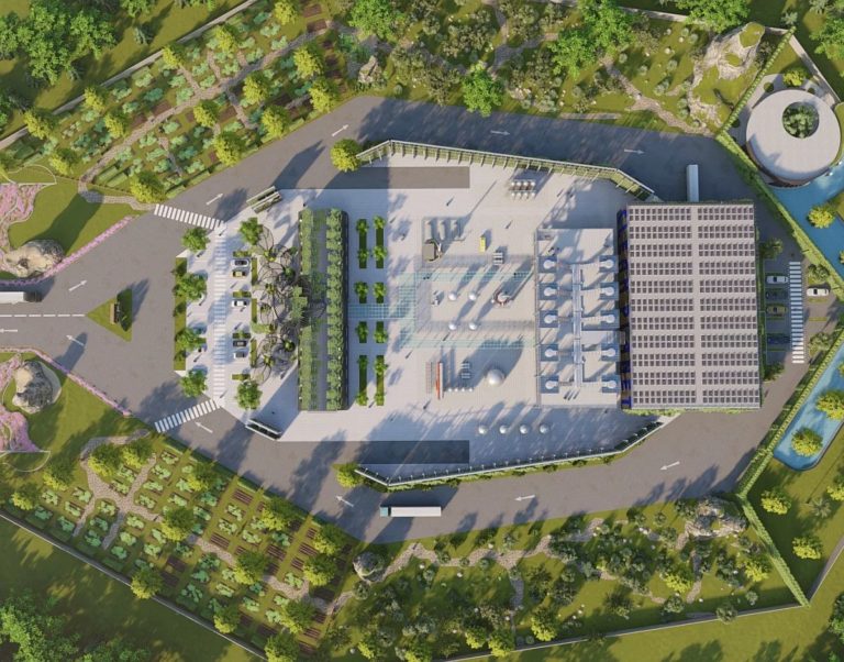 Clean Planet Energy EcoPlant Ansicht von oben