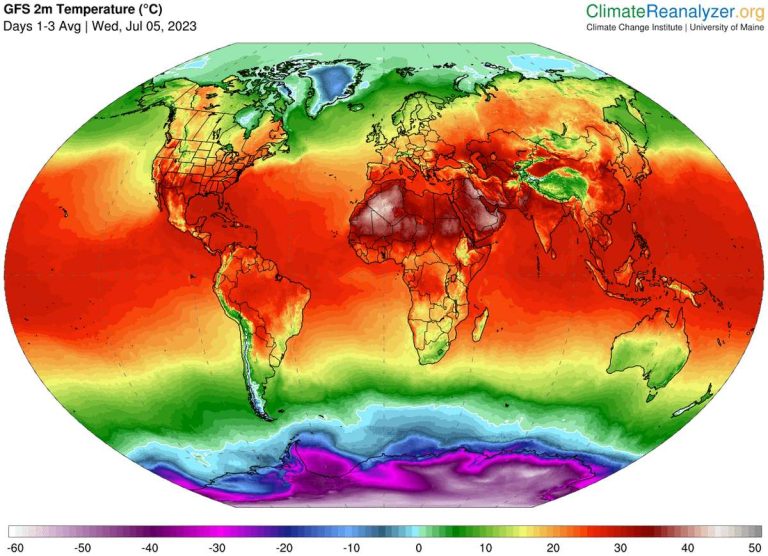 ClimateReanalyzer Extreme maritime Hitzewellen