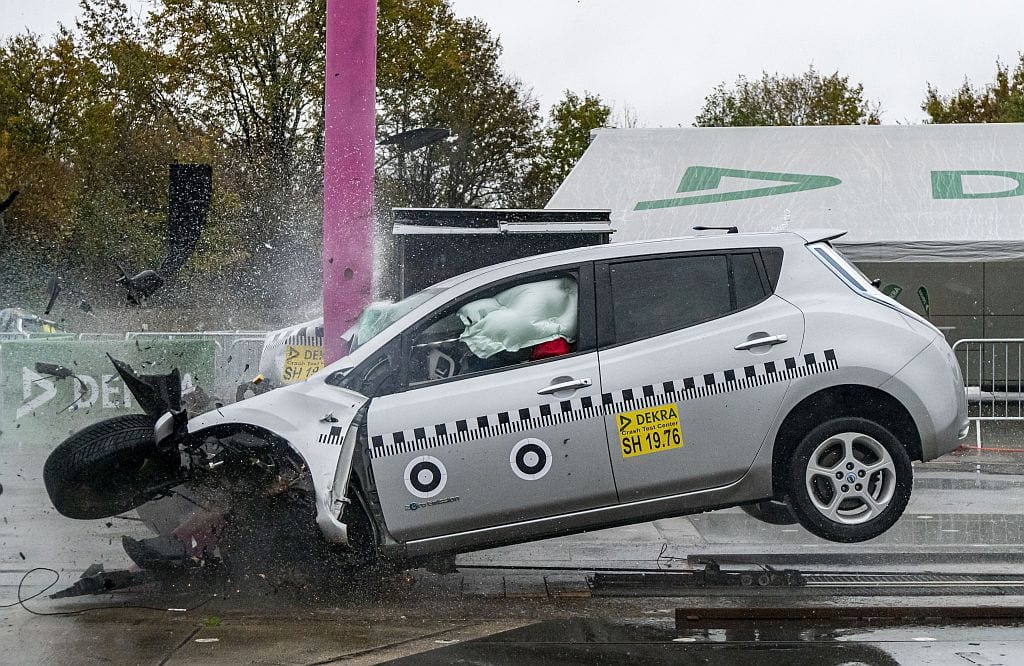 Crashtests Nissan Leaf