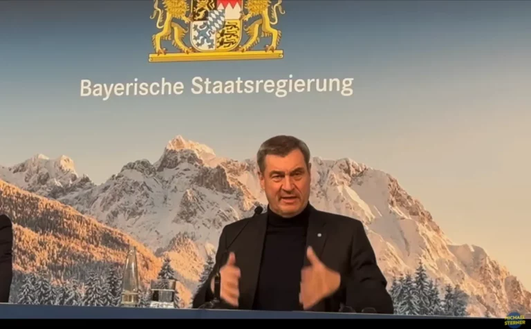 Deutscher Abregelungs-Meister Markus Söder