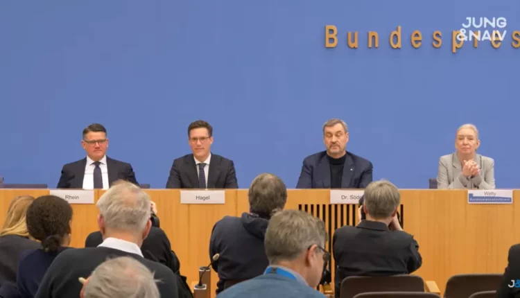 Drei-Löwen-Allianz fordert Gold-Plating-Verbot - Hagel, Söder und Rhein in Berlin