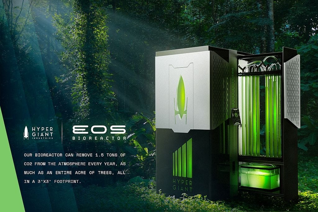 EOS Bioreaktor von Hypergiant aus Texas