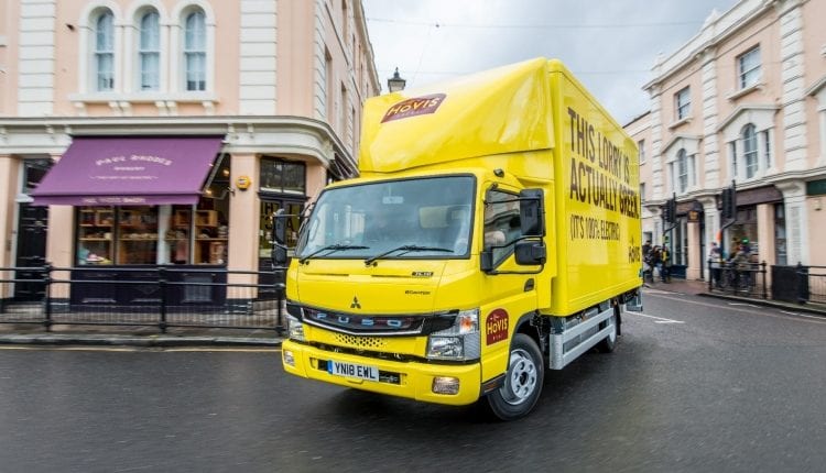 eCanter von FUSO: Elektro-LKW im Test in London