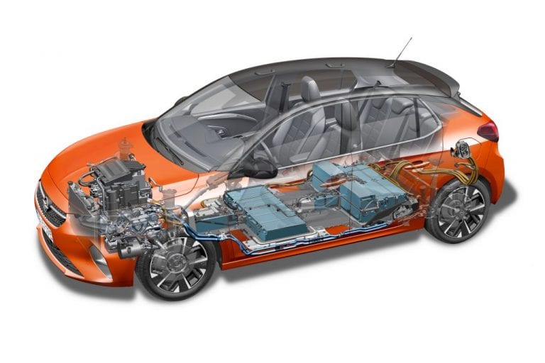 Elektroauto Opel Corsa-e Technische Details