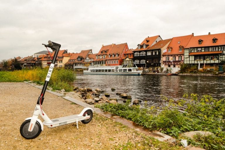Elektrotretroller Bamberg Bird Elektrokleinstfahrzeuge Test