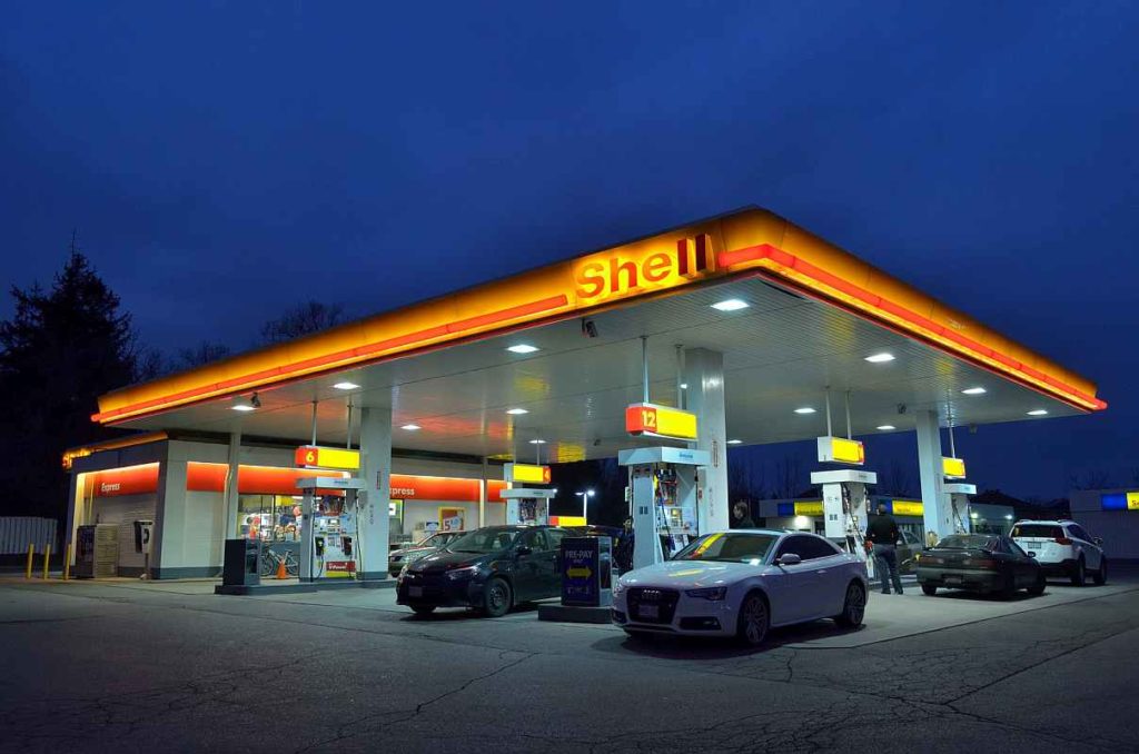 Energiegeld Symbolfoto Tankstelle