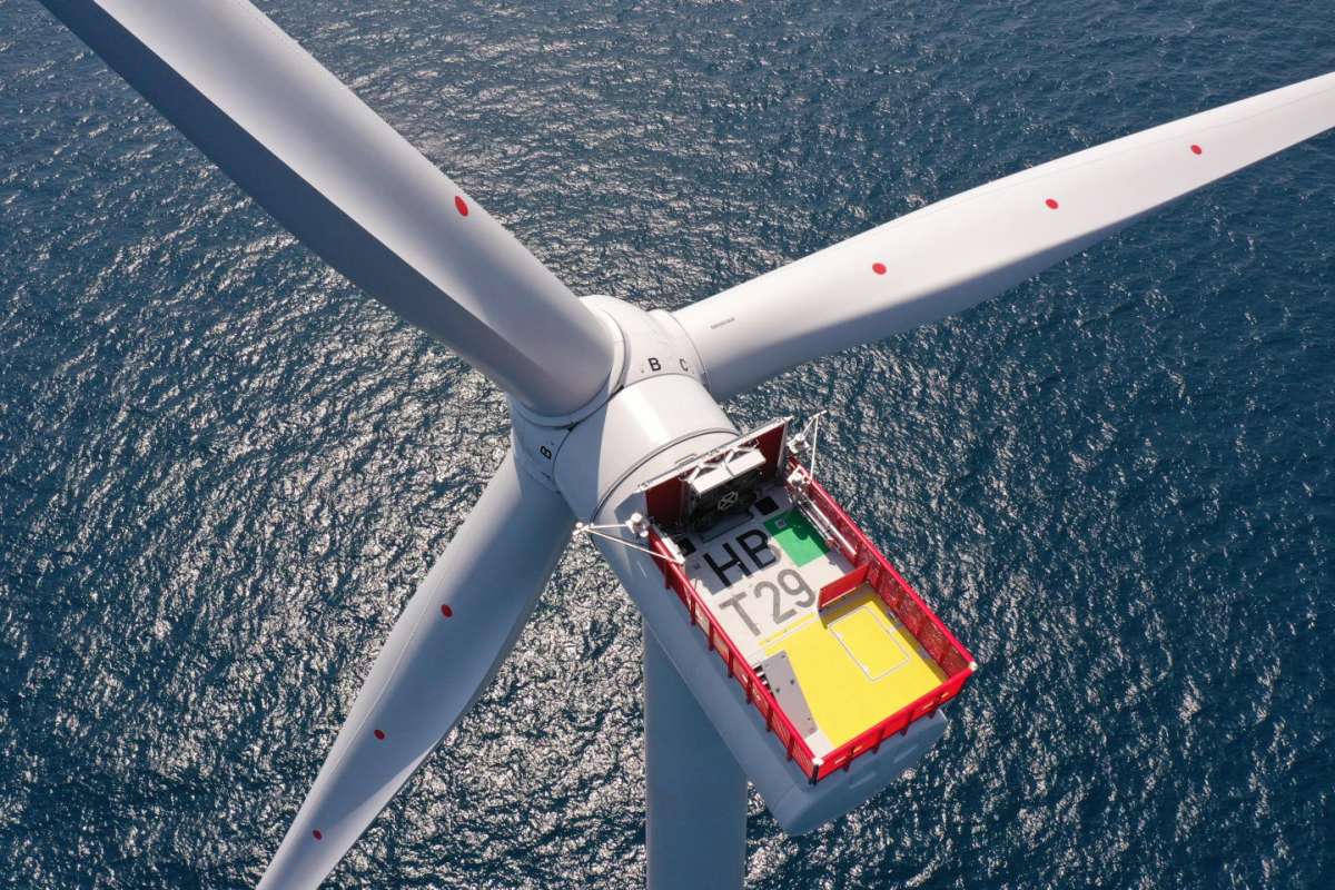 Energiewende Orsted Offshore-Windpark erzeugt ersten Ökostrom