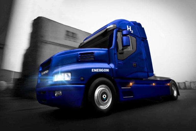 Energon Brennstoffzellen-LKW