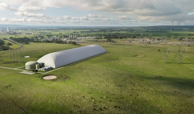 Energy Dome baut erste CO2-Batterie in Australien