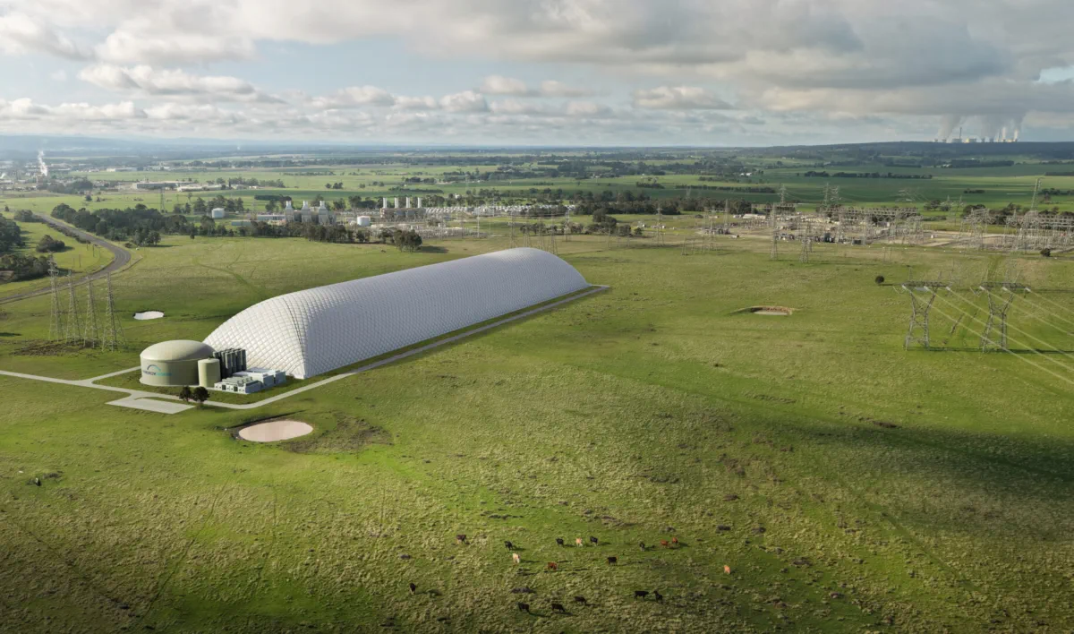 Energy Dome in Australien