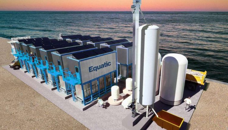 Equatic CO2-Schwamm gegen Erderwärmung