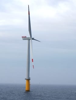 DanTysk Offshore-Windpark DanTysk wird gebaut