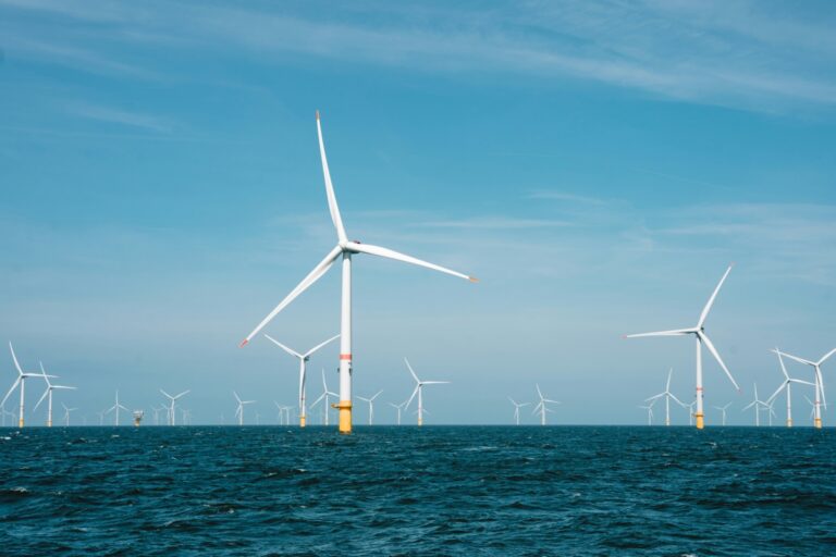 Extremwinde Offshore-Windkraftanlagen