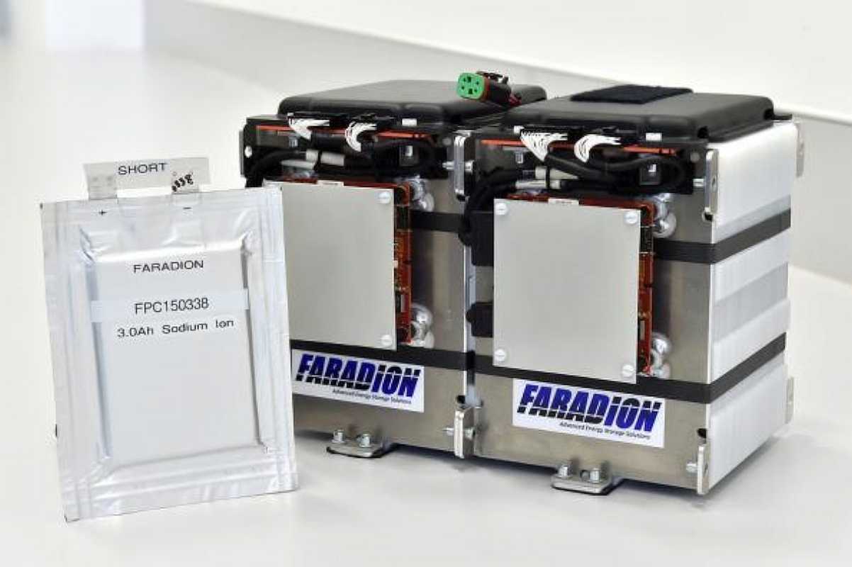 Faradion Natrium-Ionen-Batterie