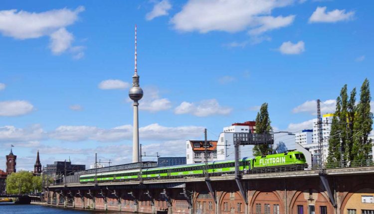 FlixTrain Berlin Fernsehturm