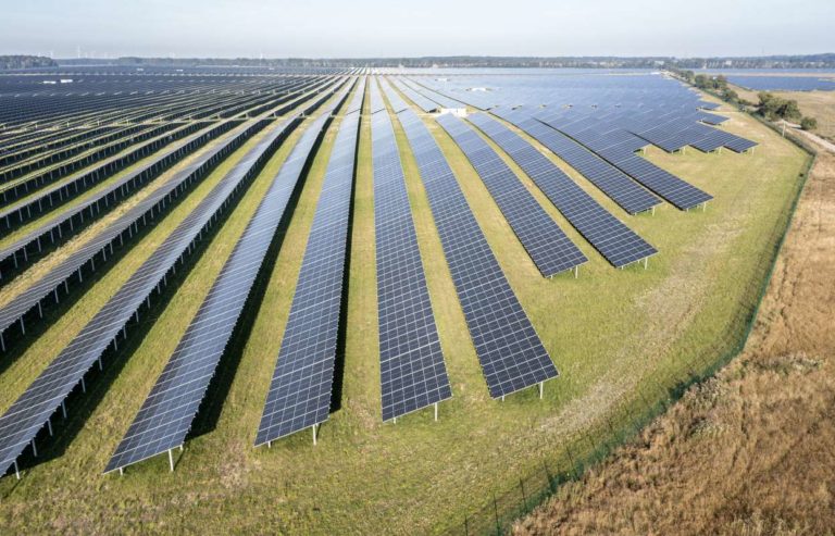Freiflächen-Solaranlage Brandenburg der EnBW